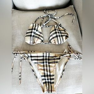 Burberry - Nova check bikini set